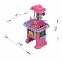 "Волшебная Хозяюшка": кухонный набор №4 (кухня (94 см)+ набор посудки)