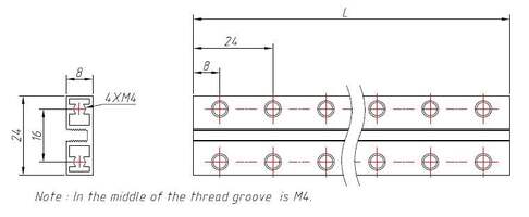 Ресурсный набор коротких металлических планок Short Beam 0824  Robot Pack-Blue / Makeblock