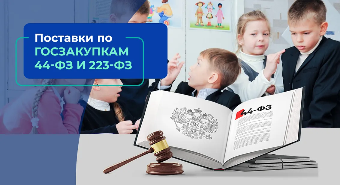 Поставки по Госзакупкам 44-ФЗ и 223-ФЗ